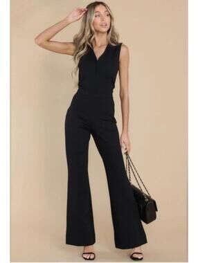 Spanx The Perfect Jumpsuit, Classic Black, Sleeveless, M